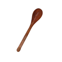 Wooden Glass Plate Spoon Set
