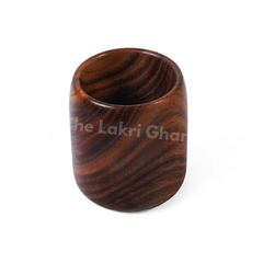 Wooden Glass Plate Spoon Set