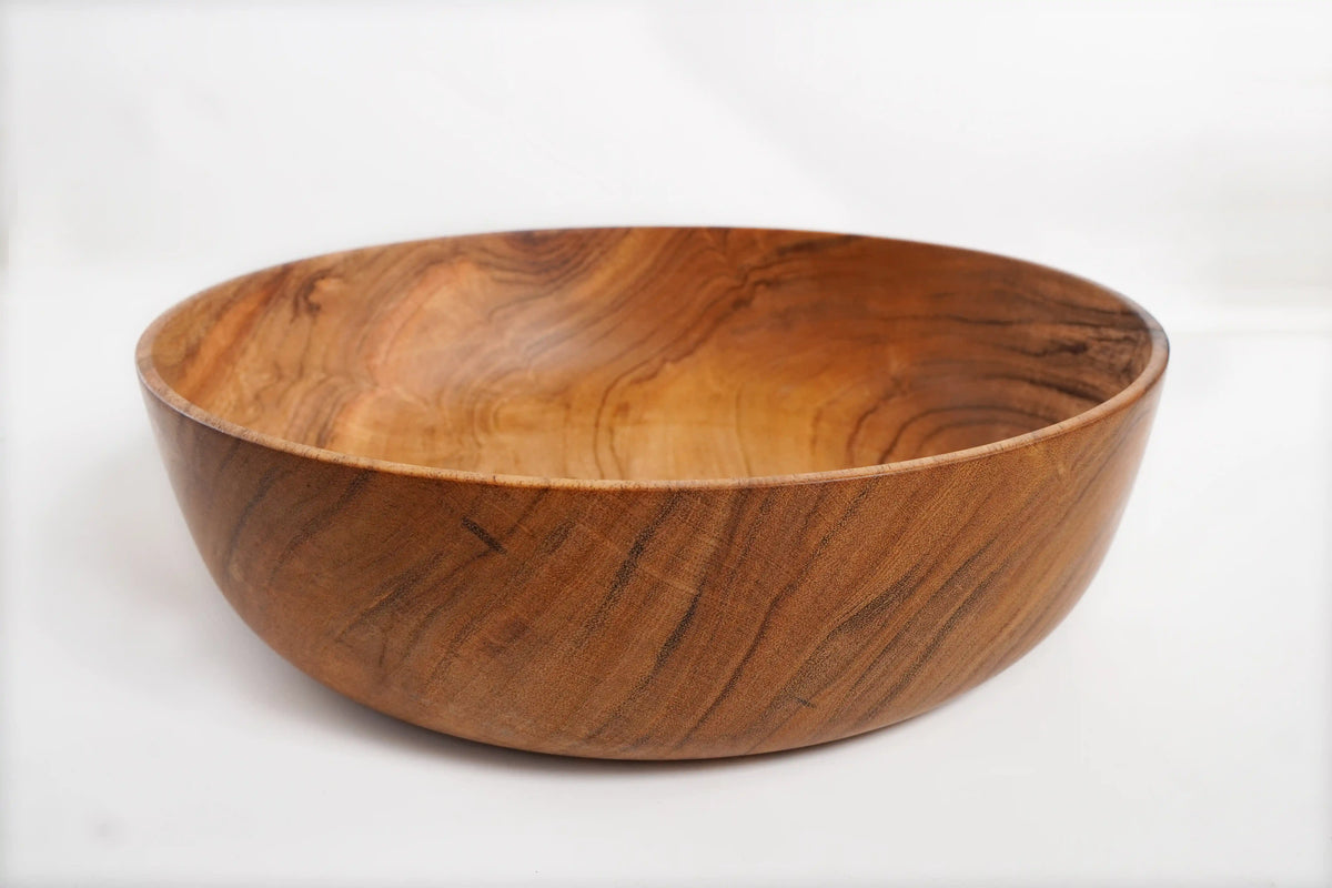 Large Wooden Bowl 12"